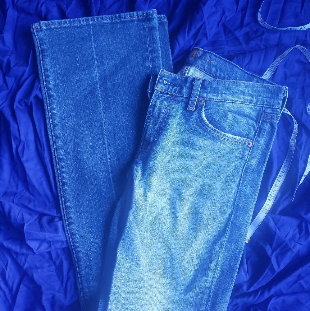 7 for all mankind jeans size 27